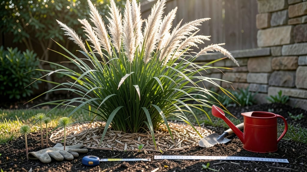 How Far Apart To Plant Pampas Grass: Wind-Resistant Clumps for Dramatic Landscaping