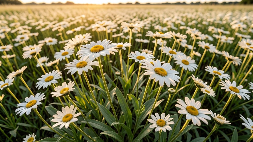 Shasta Daisy Seeds for Classic White Garden Beauty