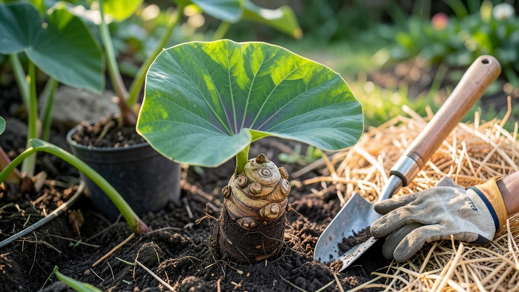 How to Plant Elephant Ears in the Ground: Underground Tubers for Bold Summer Foliage