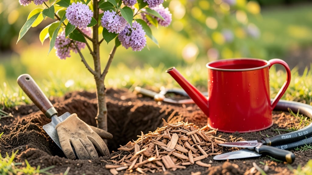 Lilac Tree Transplant: Stress-Free Roots for Blooming Success Next Season