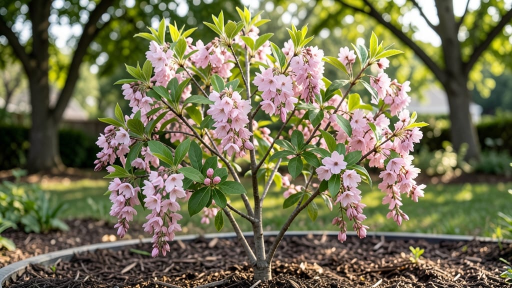 Pink Almond Plant: Sun-Kissed Blooms That Attract Pollinators All Season