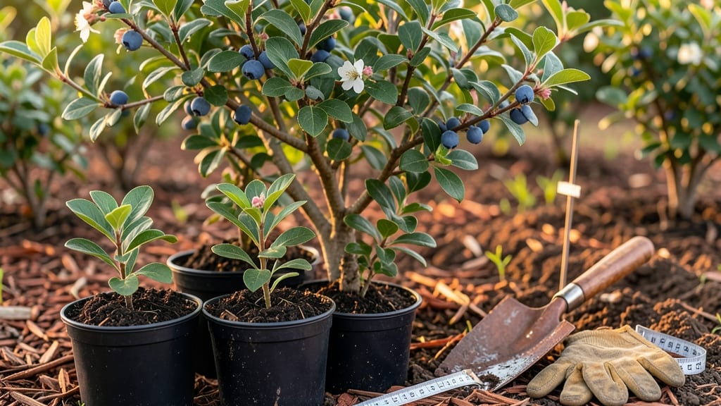 Spacing Between Blueberry Plants: 3-Foot Rule for Bushes, 6-Foot for Rows