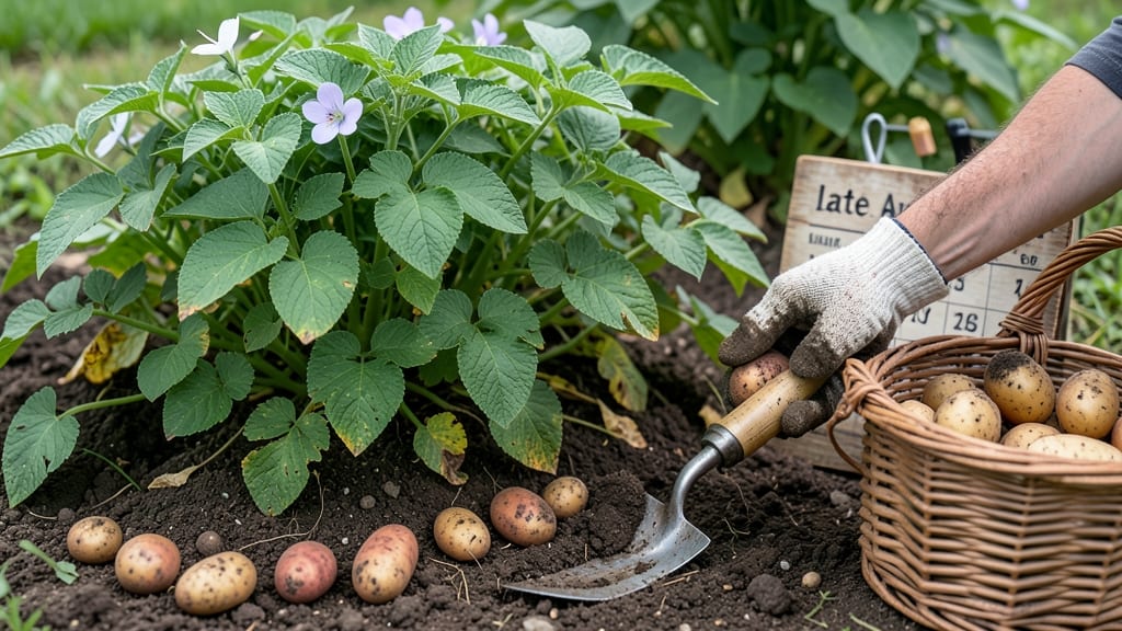 When to Pick Potatoes After Planting: Skin Slip Test for Perfect Harvest Timing