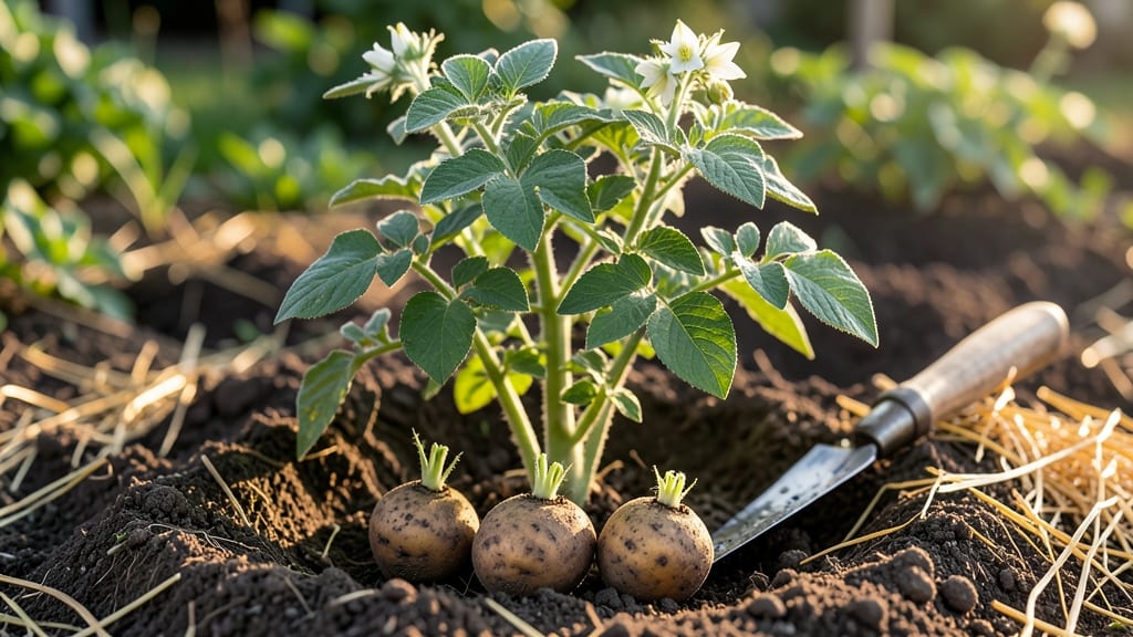 How Deep to Plant Sprouted Potatoes: The Exact Inch Guide for Stronger Stems