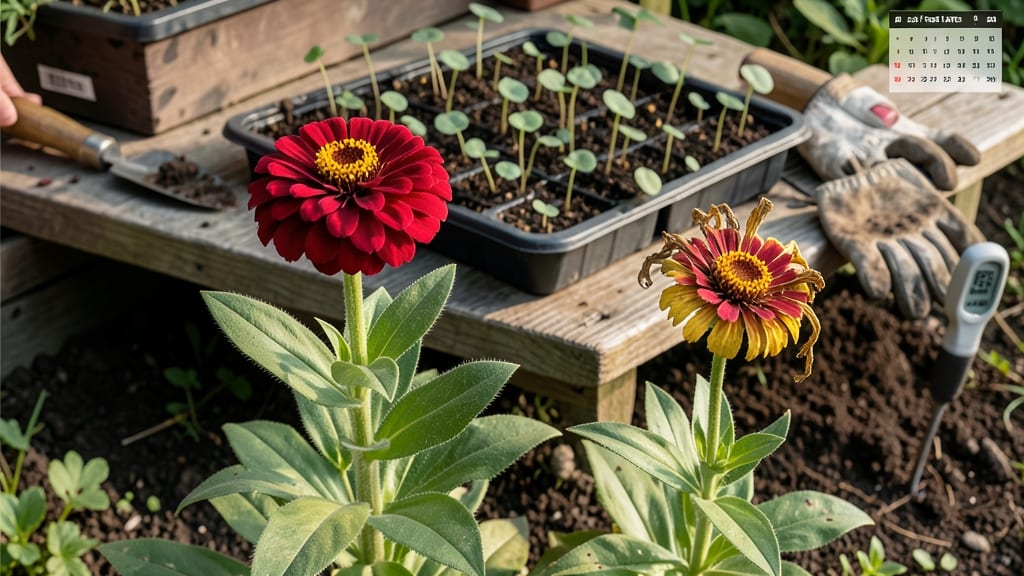 How Late Is Too Late to Plant Zinnias: Last-Minute Heat-Tolerant Varieties That Still Bloom