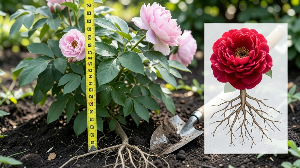 How Deep Do Peony Roots Grow: Underground Spread Patterns for Long-Term Plant Health