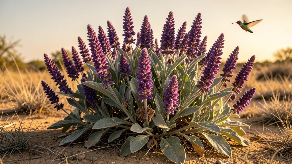 Salvia Greggii For Drought-Tolerant Purple Beauty