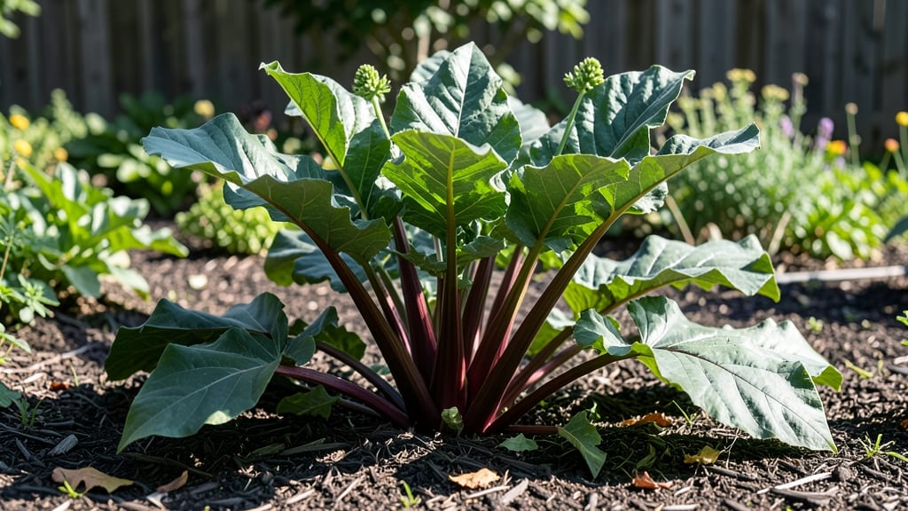 Large Rhubarb Plant: Cold-Hardy Giant That Thrives in Zones 3-9