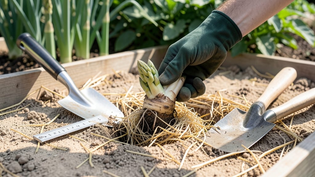 How Deep to Plant Asparagus Roots: Crown Depth Secrets for Faster Harvests