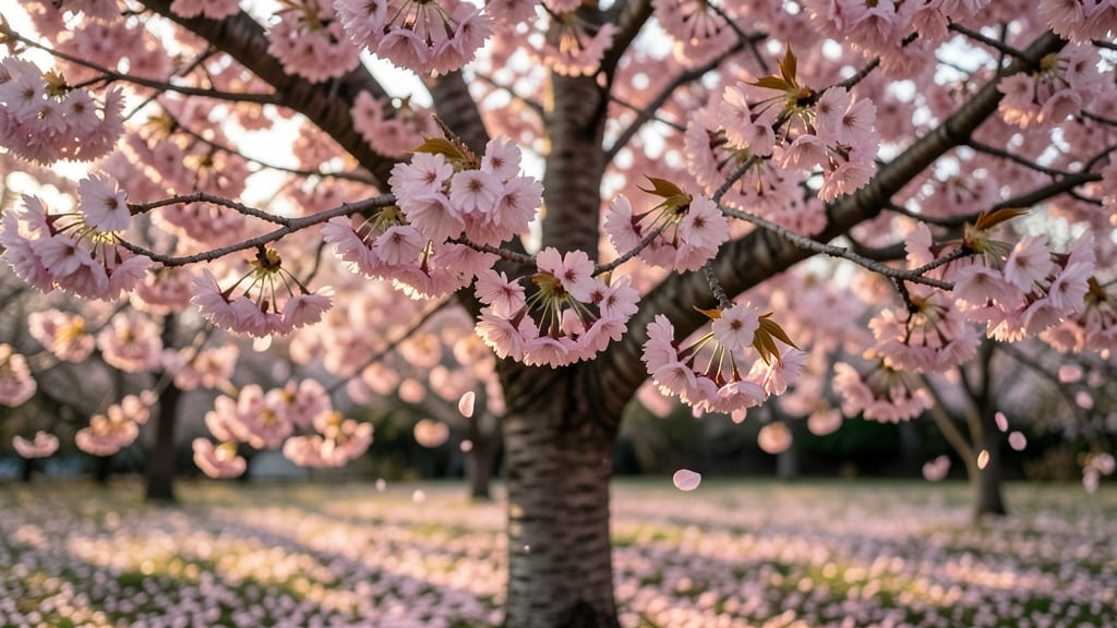 Cherry Blossom Tree for Fleeting Beauty