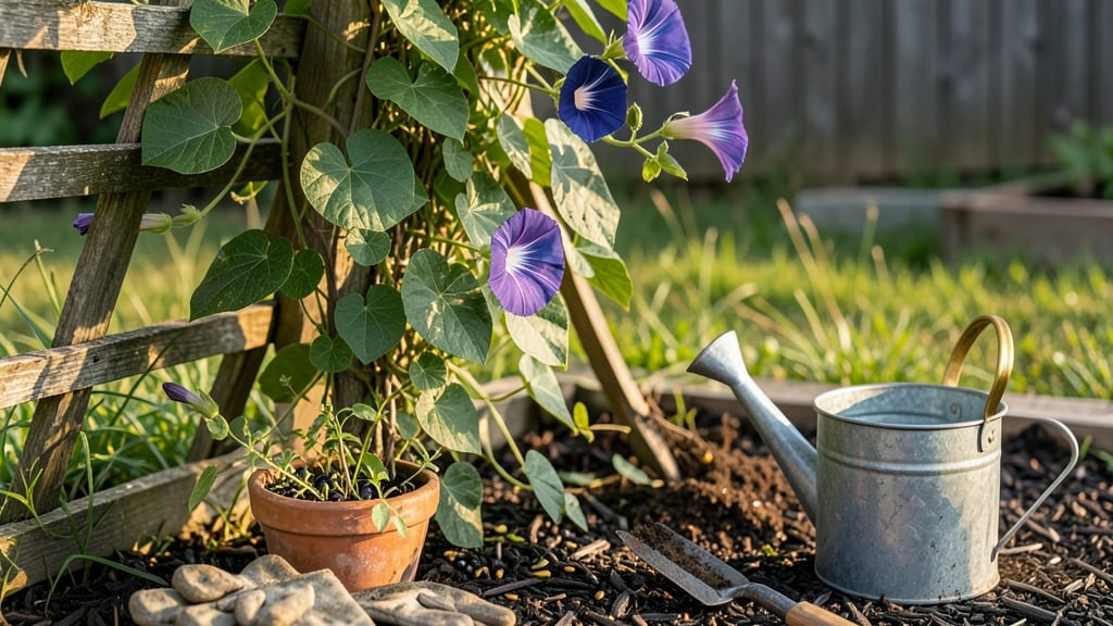Best Place to Plant Morning Glories: Sunlight, Soil, and Support Needs Explained