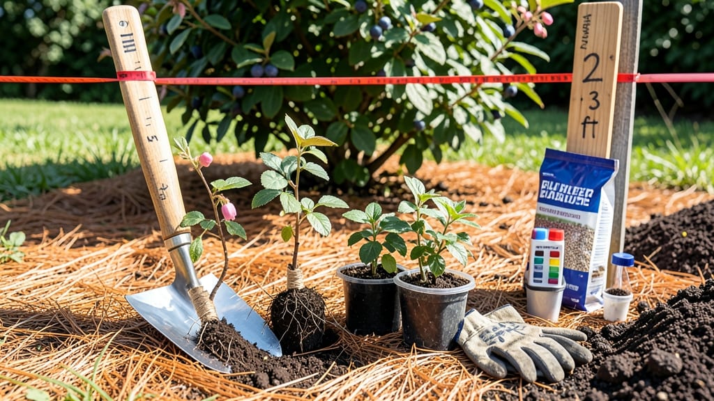 How Far to Plant Blueberries Apart: Proven Spacing for Bush Growth and Pollination