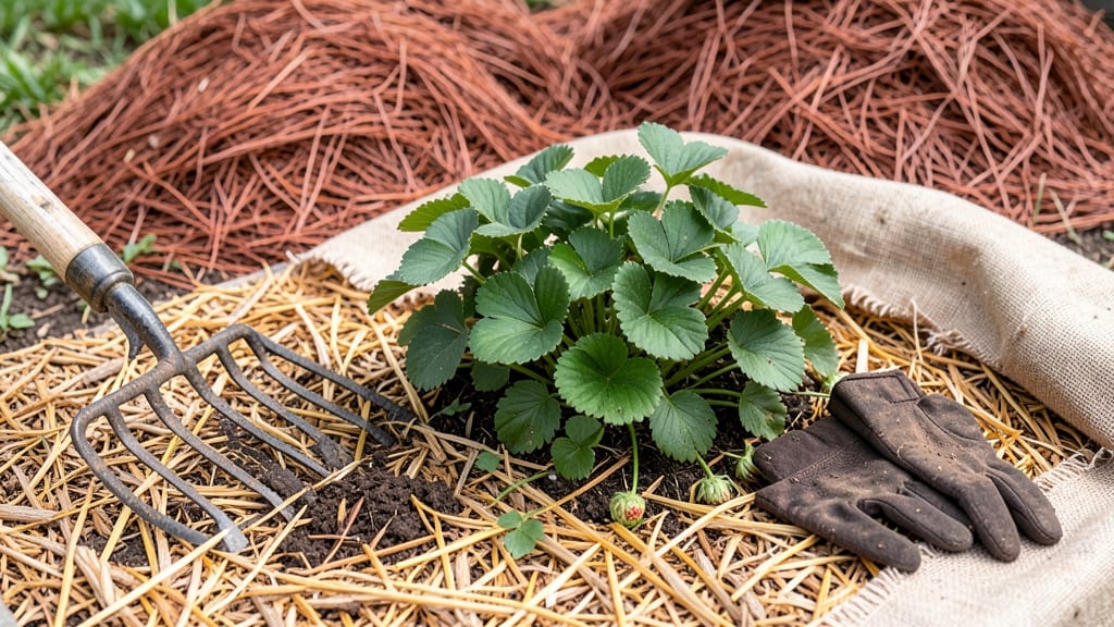 Mulching Strawberries For Winter: Cold-Proof Protection Against Frost Damage
