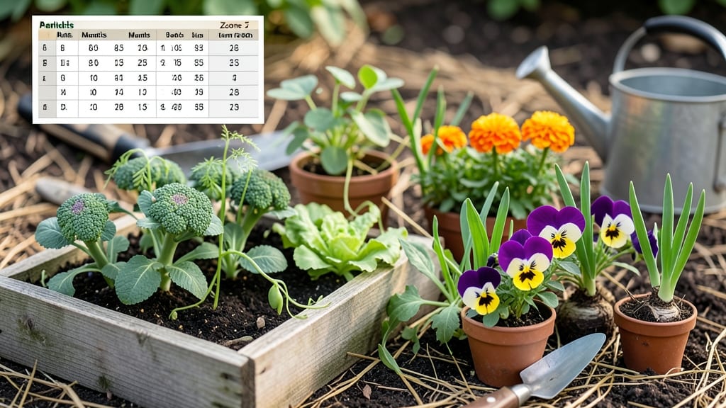 Planting Schedule for Zone 5: Exact Last-Frost Dates by Plant Type