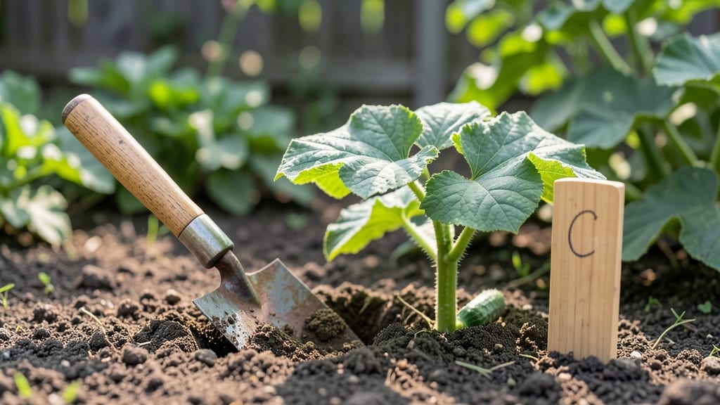 How Deep Do You Plant Cucumber Plants: Exact Inches for Best Germination and Growth