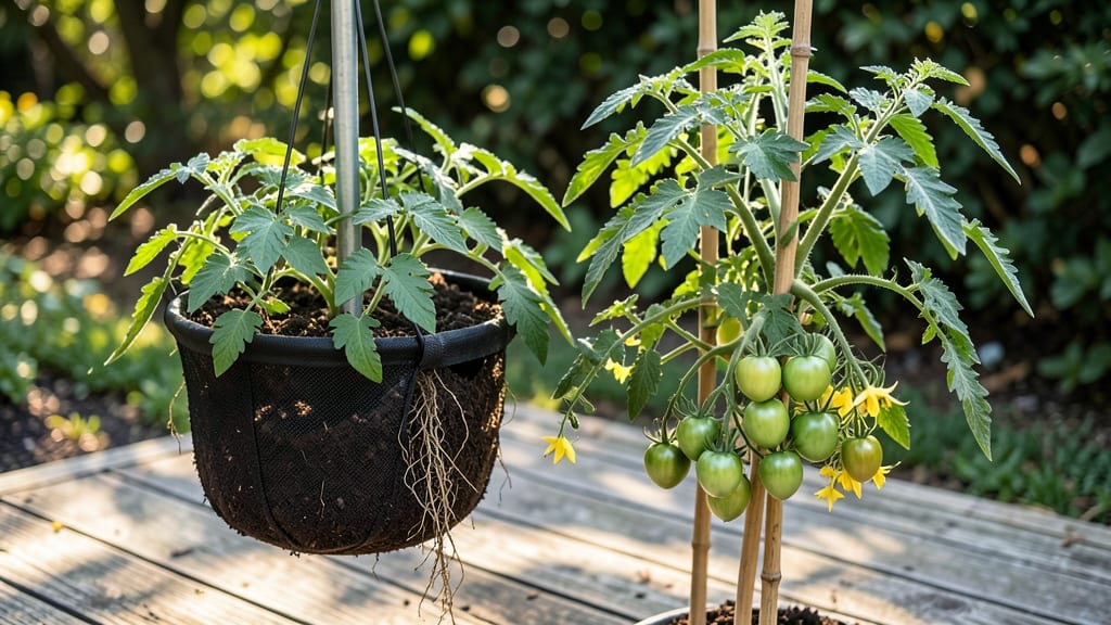 Topsy Turvy Tomato Plant Recipe: Upside-Down Growing Hack for Small Spaces