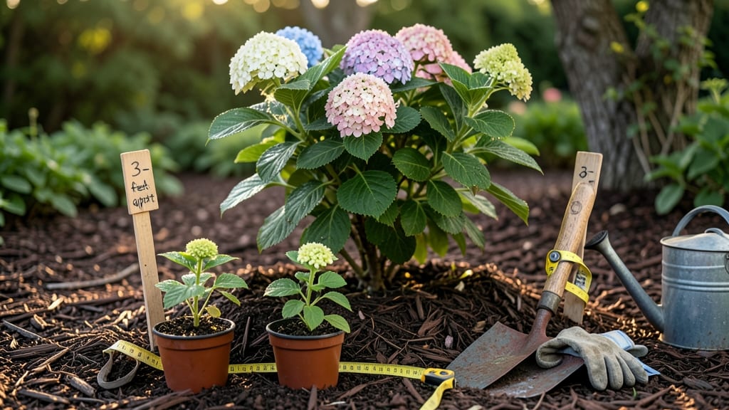 How Far Apart Do Hydrangeas Need to Be Planted: Spacing Rules for Full Sun vs. Shade Growth