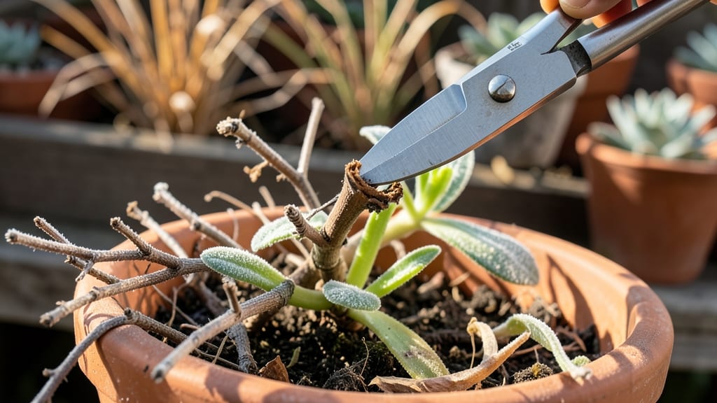 Pruning Dead Foliage Safely