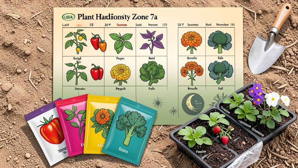 When to Plant in Zone 7a: Exact Months for Best Germination Rates