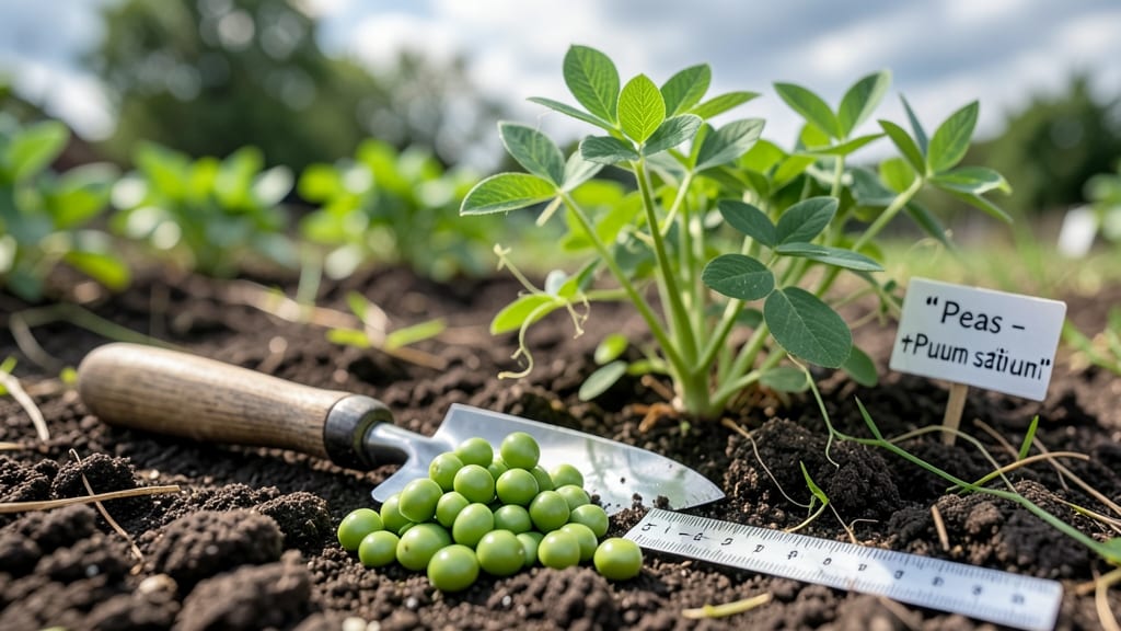 How Deep to Plant Pea Seeds: Soil Depth Guide for Best Germination Rates