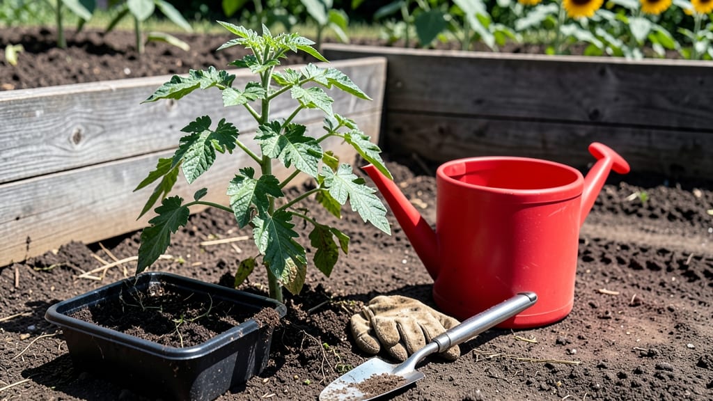 Transplanted Tomatoes Wilting: Revive Drops in Minutes With Vinegar Trick