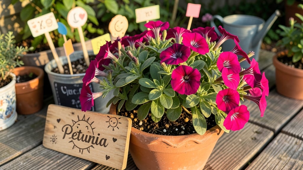 Cute Plant Markers: Hand-Painted Charm for Your Garden Beds