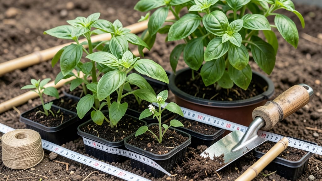 How Far Apart Should Basil Be Planted: 12- to 24-Inch Spacing for Bushy, Productive Plants
