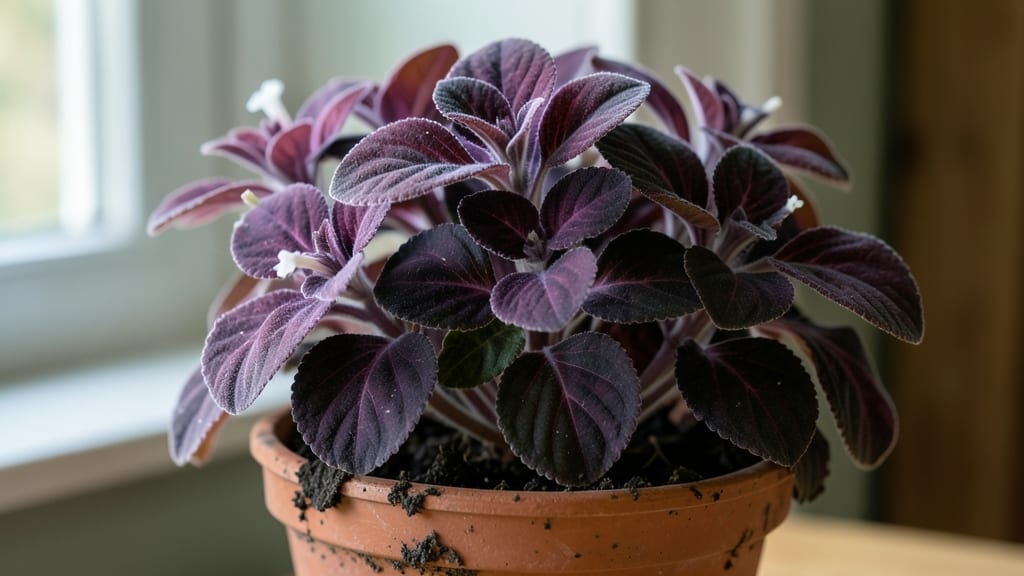 Purple Round Leaf Plant: Bold Foliage Statement for Shade Gardens