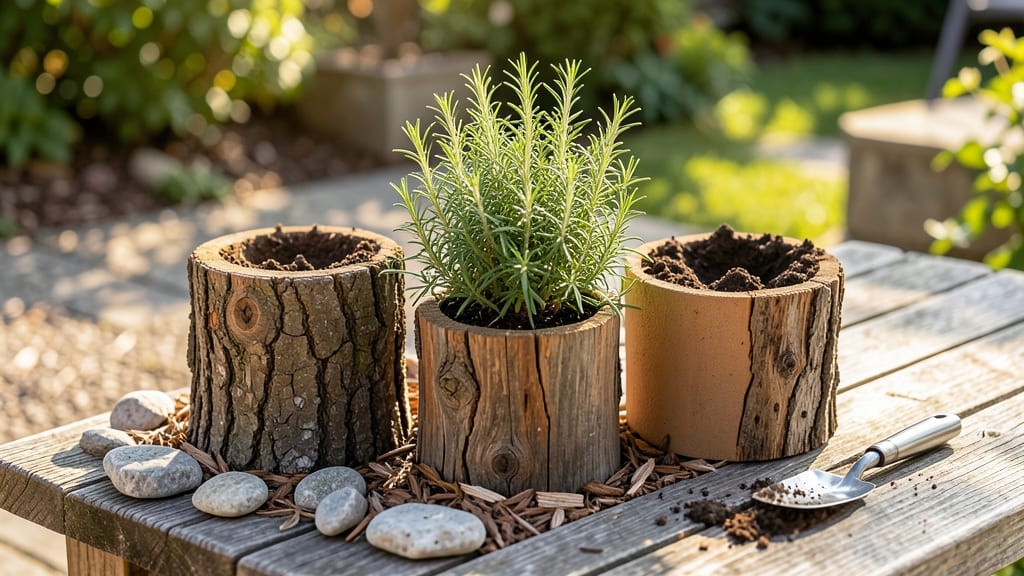 Log Cabin Plant Pots: Rustic Charm for Thriving Container Gardens