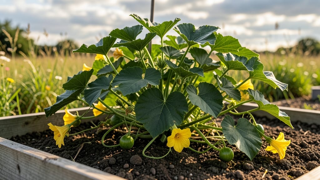 8 Ball Squash Plant: Fast-Growing Vine With 60-Day Harvests