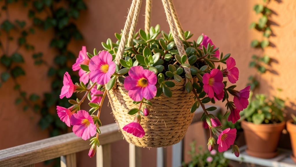 Purslane Hanging Plant Recipe: Thriving Edible Greens in Containers
