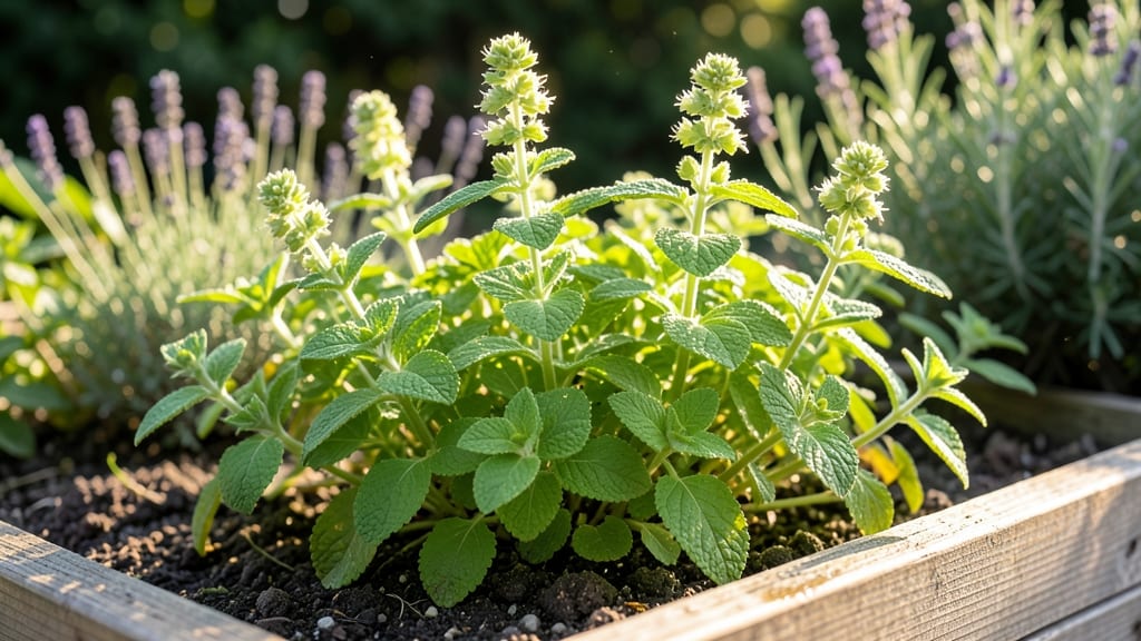 Lemon Balm for Mosquito-Repellent Paths