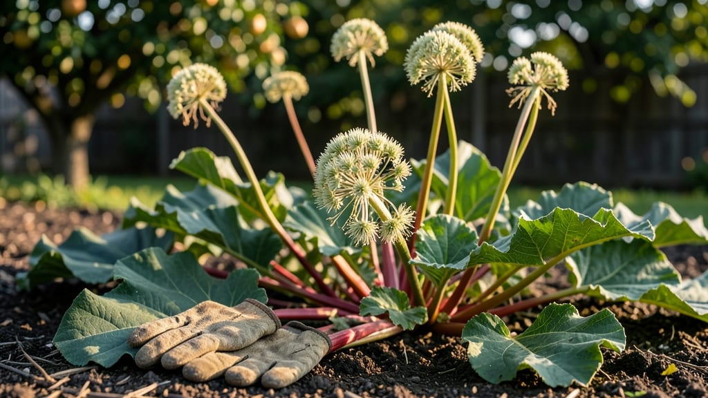 Rhubarb Plant Goes to Seed: How to Revive Productivity and Harvests