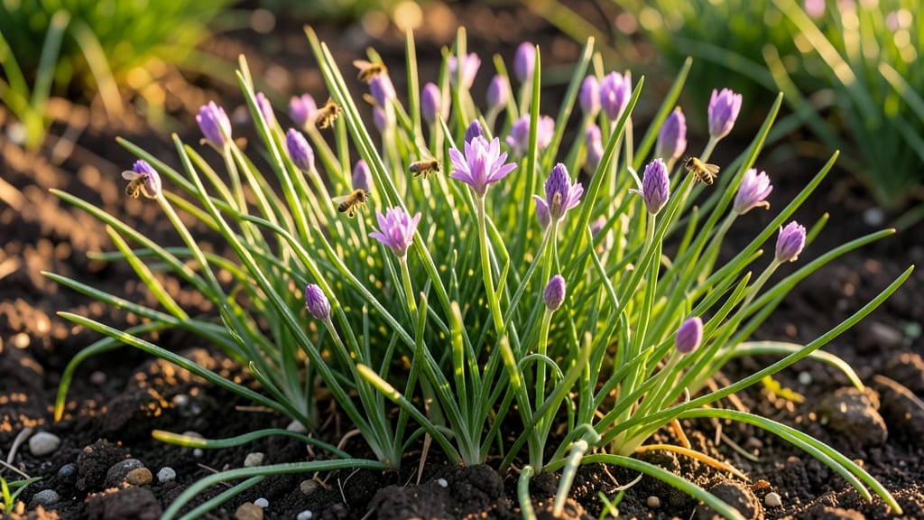 Chives for Edible Flower Beds