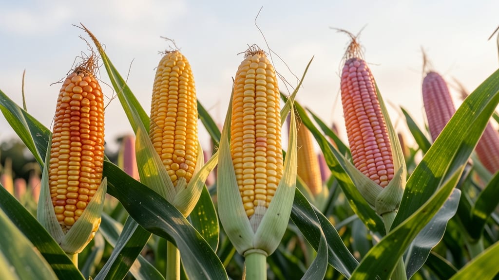 Sunset Glow Corn with Gradient Kernels