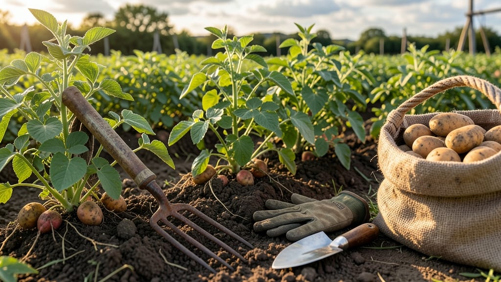 Best Way to Dig Potatoes: Precision Tool Techniques for Minimal Damage