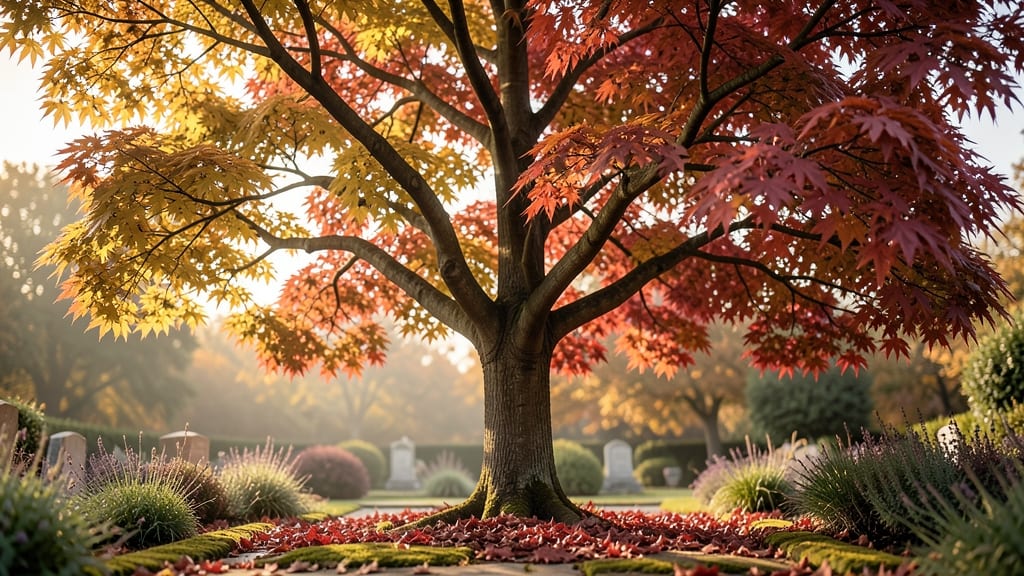 Maple Tree for Vibrant Autumn Tributes