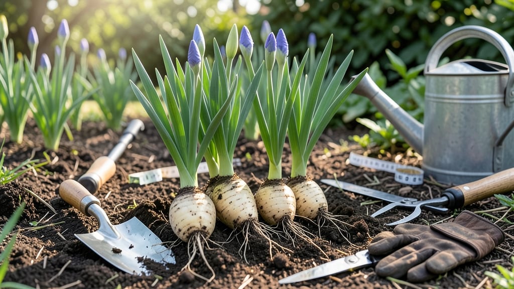 Transplanting Iris Bulbs in Spring: Best Months and Soil Prep for Strong Growth
