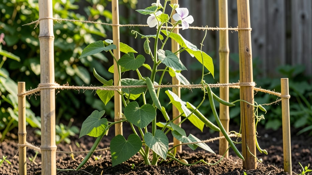 Bean Plant Support: Sturdy Trellis Techniques for Climbing Varieties