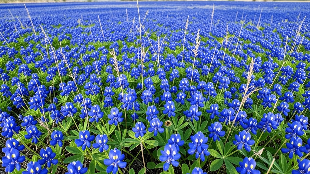 Bluebonnet Wildflowers for Texas Blue Skies