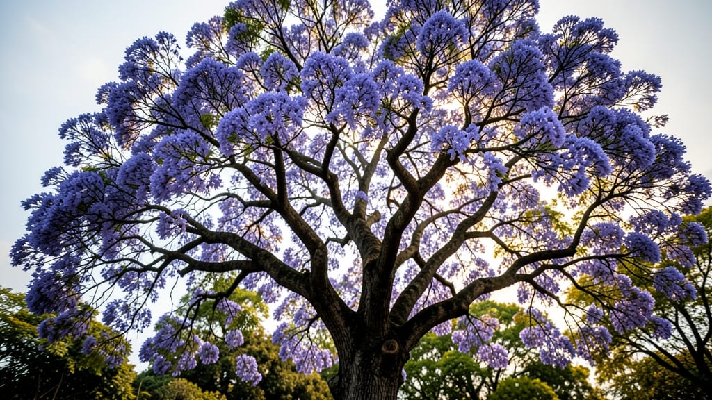 Jacaranda for Dramatic Memorial Statements