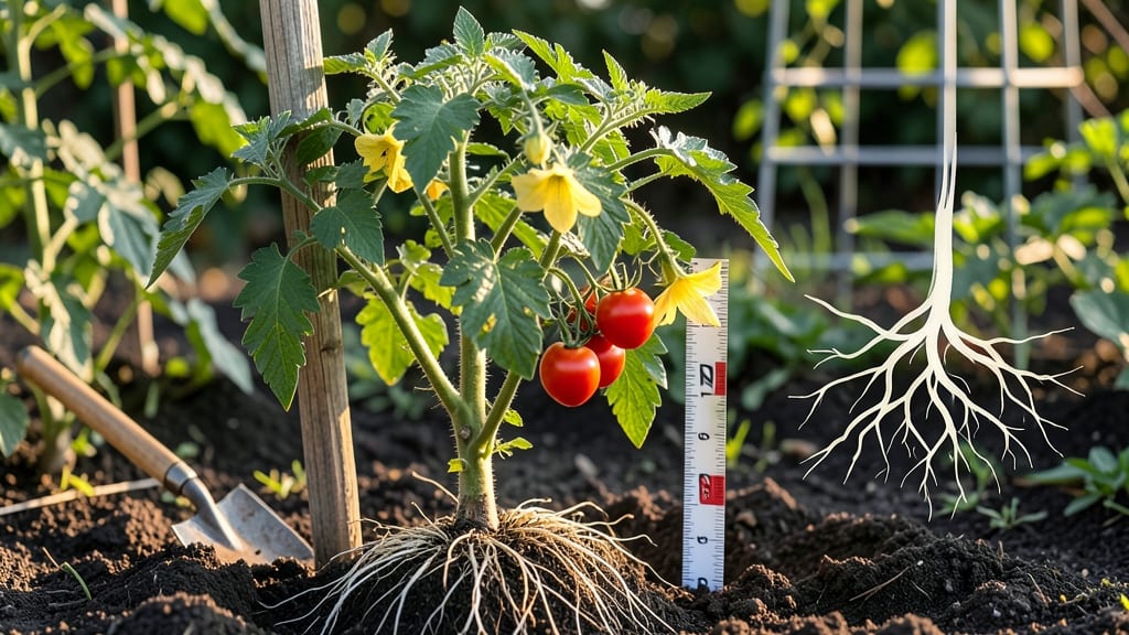 How Deep Tomato Roots Grow: Spacing Secrets for Stronger Plants
