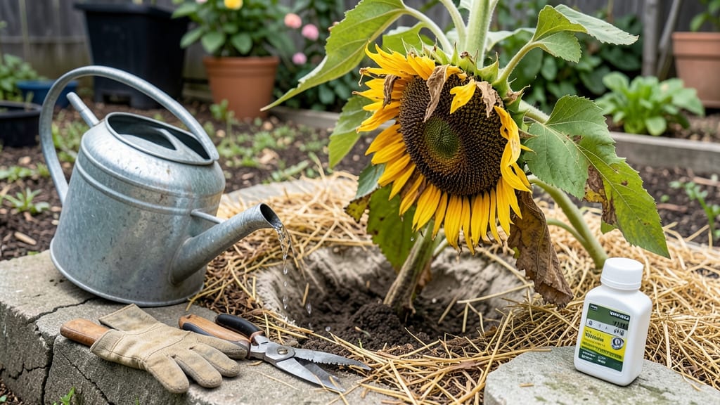 How to Revive a Dying Sunflower Plant: Wilted Stems to Towering Blooms in Days