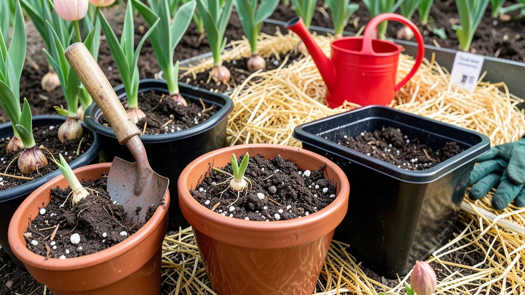 How to Plant Tulip Bulbs in Pots in Fall: Frost-Proof Containers for Spring Blooms
