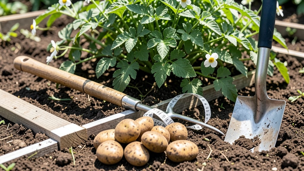 How Far to Plant Potatoes: Depth Guide for Perfect Spacing & Growth