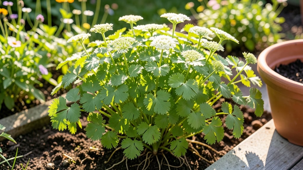 Healthy Cilantro Plant Recipe: Sunny Windowsill Growth in 3 Weeks