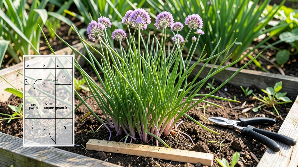 How Many Chives Per Square Foot: Precision Planting for Bushel-Scale Harvests