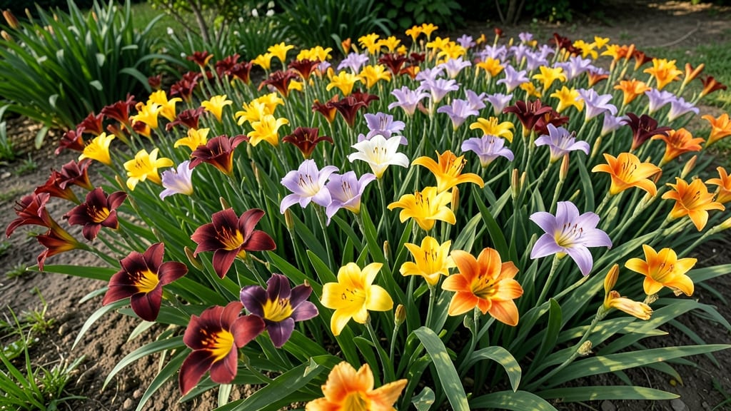 Daylily Seeds for Rapidly Spreading Colorful Gardens