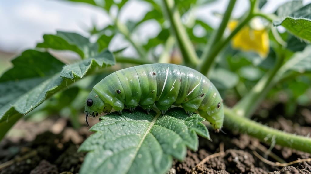 Tomato Plant Insect Pests: Neem Oil Spray That Stops Chewing Damage Fast